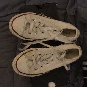 Converse kids white